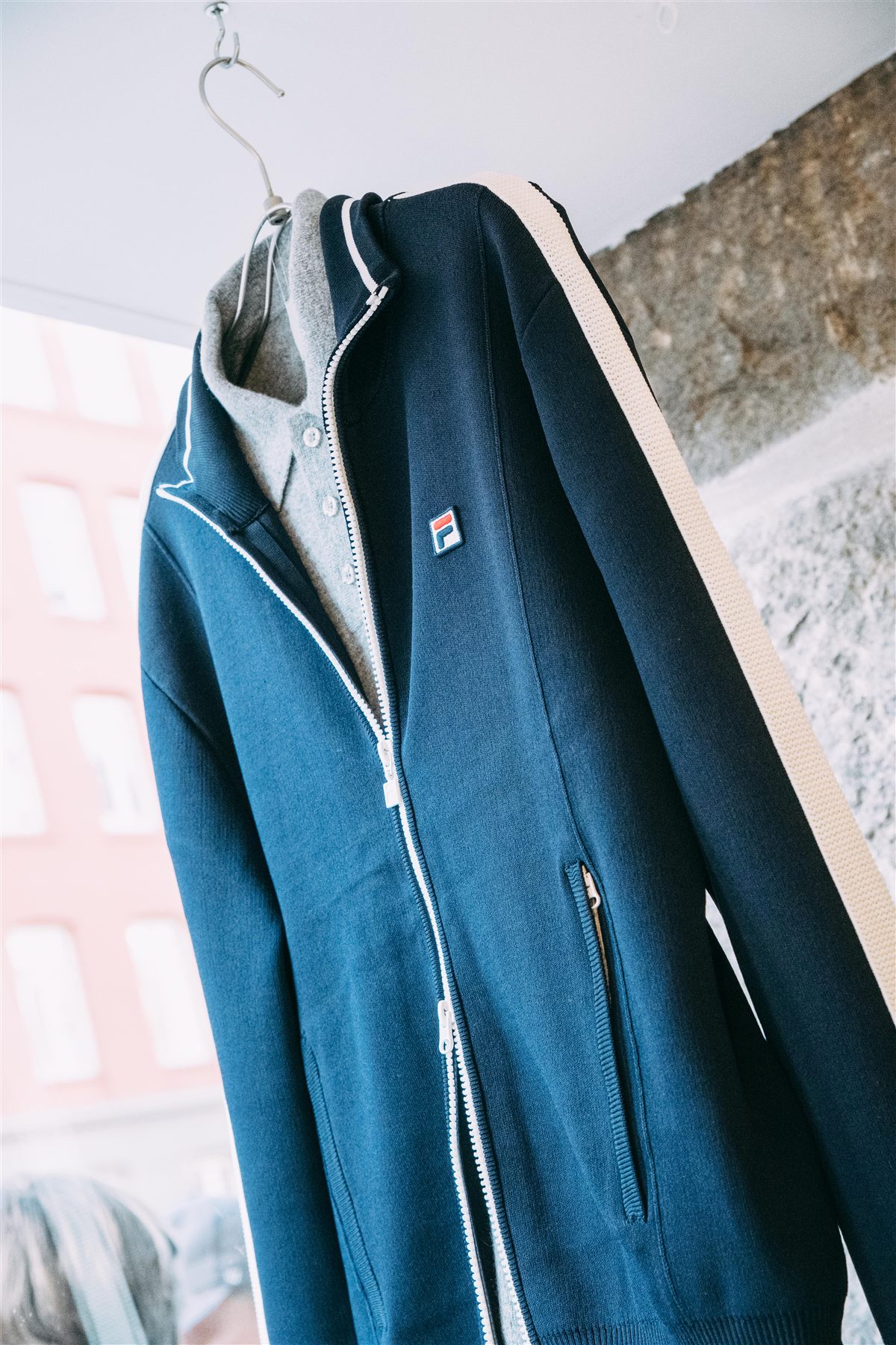 FILA Europe knitwear presented inside Kyoto Istedgade